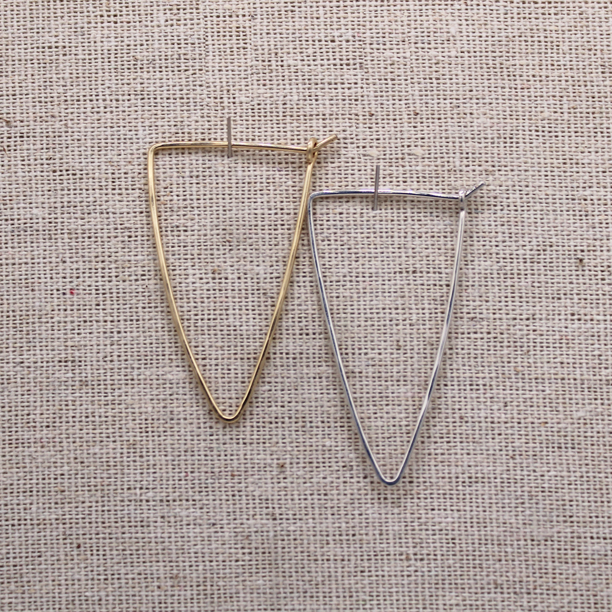 TOFFLO Stainless Steel Jewelry Simple Geometric Metal Half Arc